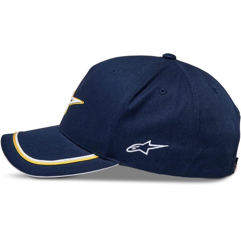 Alpinestars Ascencion Snapback pet blauw-goud