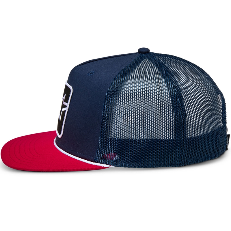 Alpinestars Control cap blauw-blauw-rood