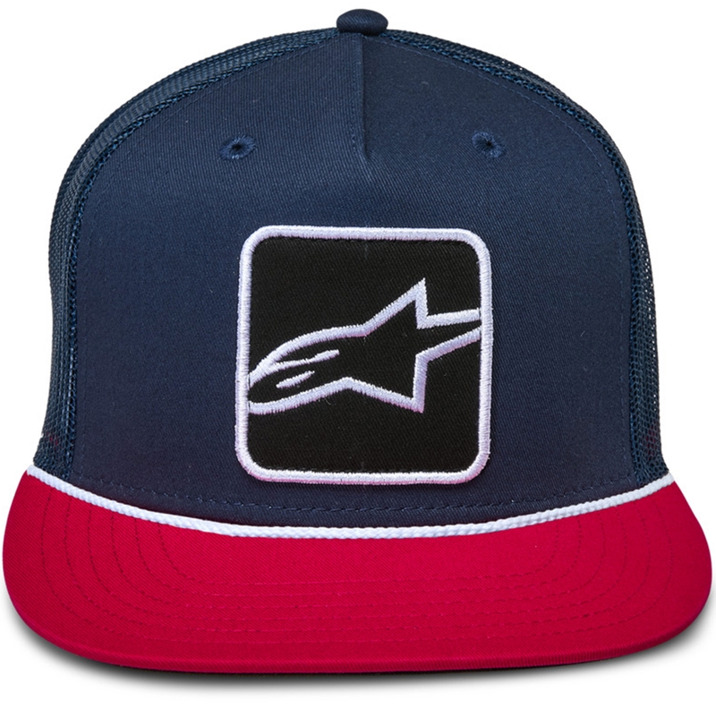Alpinestars Control cap blauw-blauw-rood