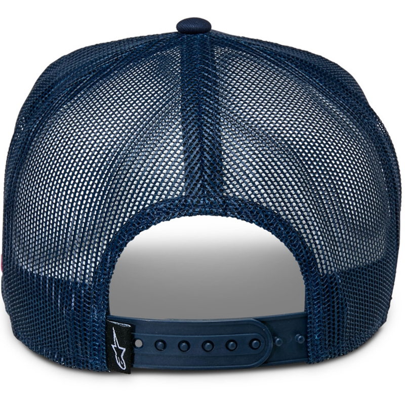 Alpinestars Control cap blauw-blauw-rood