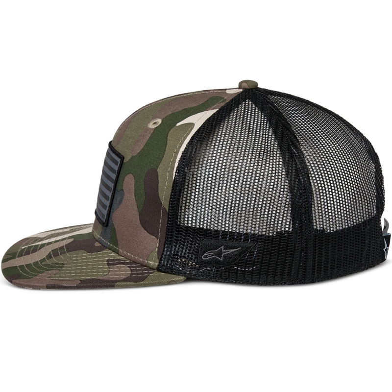 Alpinestars Flag Hat groen camouflage-zwart