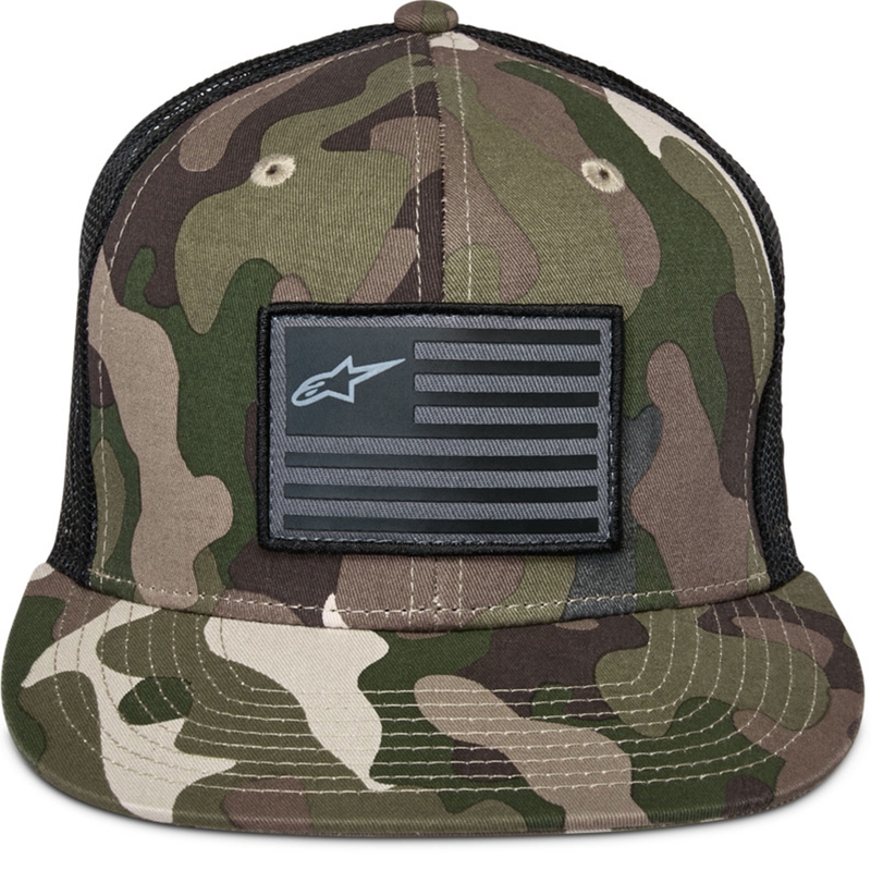 Alpinestars Flag Hat groen camouflage-zwart