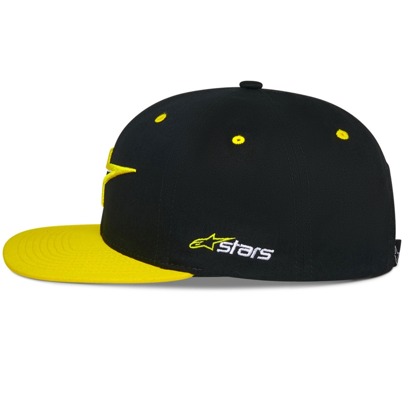 Alpinestars Thickness Snapback Cap zwart-fluogeel