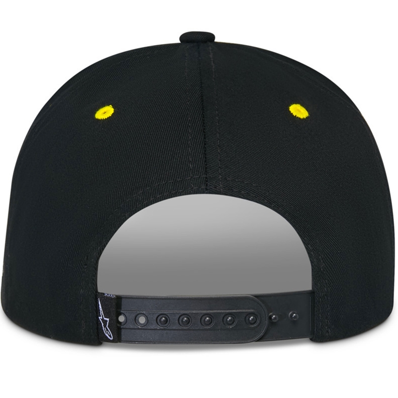 Alpinestars Thickness Snapback Cap zwart-fluogeel