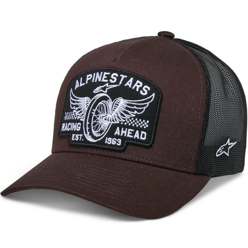 Alpinestars Heritage Patch Cap bruin-zwart