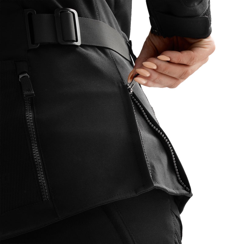 Dames motorjas Rebelhorn Hardy 3.0 zwart