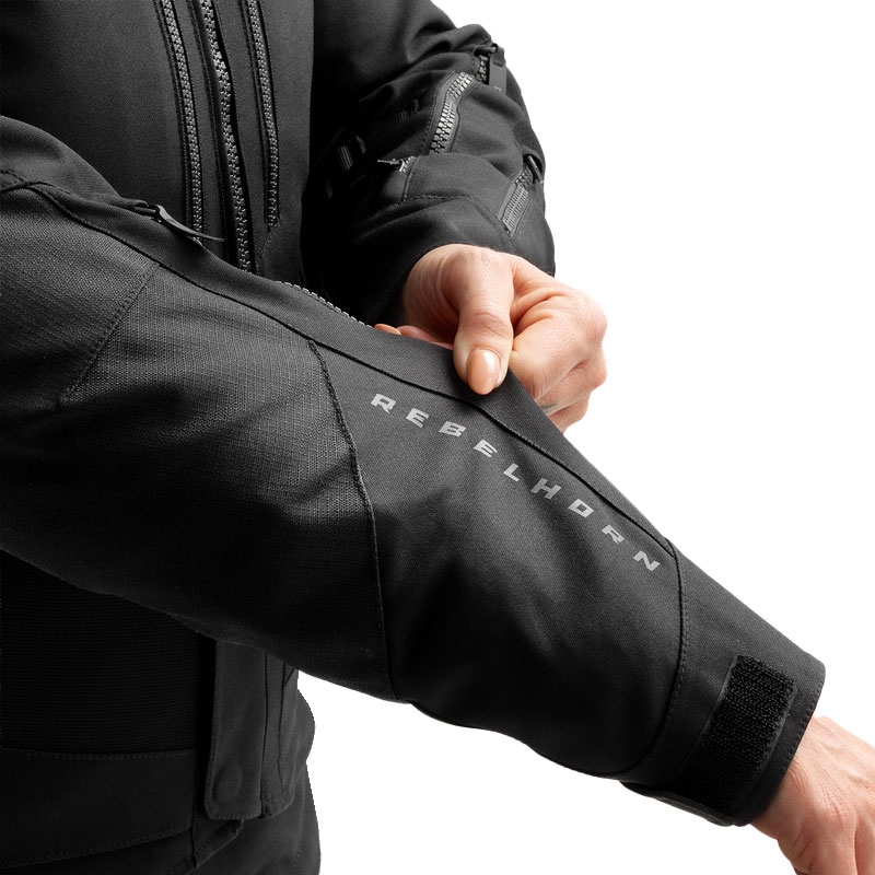 Dames motorjas Rebelhorn Hardy 3.0 zwart