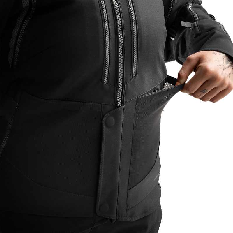 Dames motorjas Rebelhorn Hardy 3.0 zwart