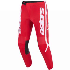 Alpinestars Fluid Apex motorcrossbroek rood-wit