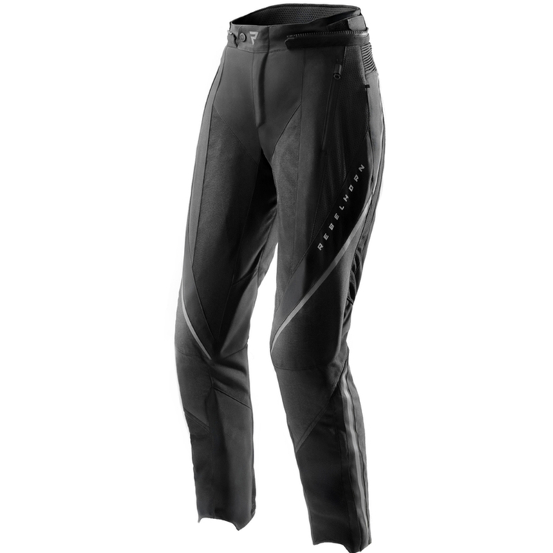 Dames motorbroek Rebelhorn Hiflow V zwart