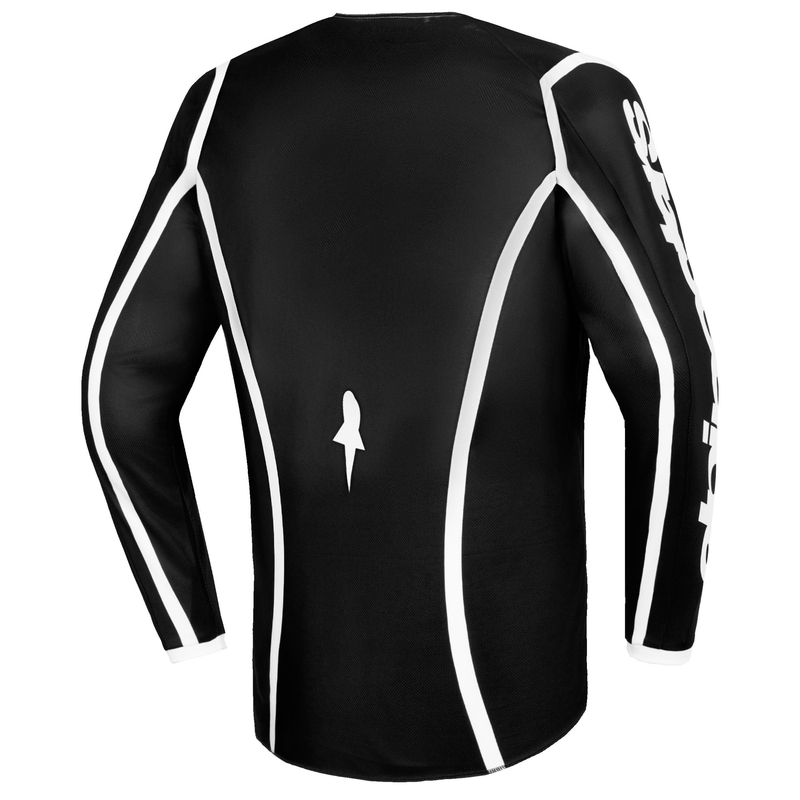 Alpinestars Fluid Apex Kids Motocross Jersey Zwart-Grijs