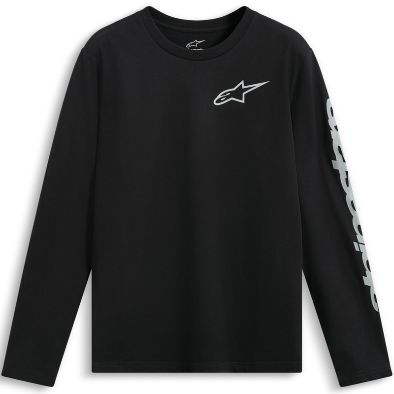 Alpinestars Trackside CSF T-shirt met lange mouwen, zwart