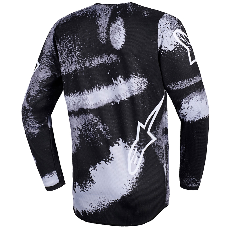 Alpinestars Fluid Lahnd Kinder Motocross Jersey - Grijs-Camo