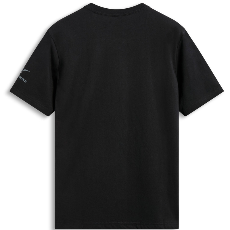 Alpinestars Global CSF T-shirt zwart-rood-wit-blauw