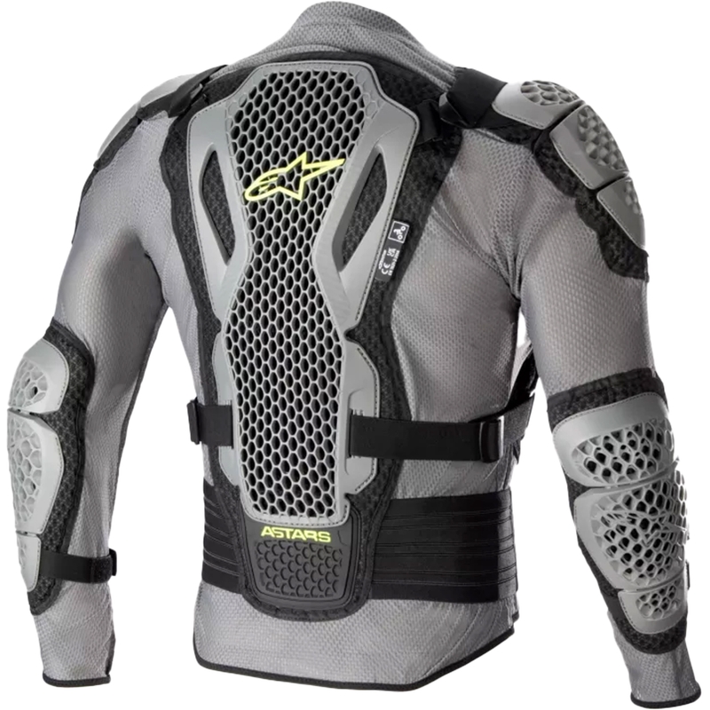 Alpinestars Bionic Action 2 zwart-grijs-fluo gele bodyprotector