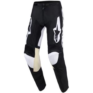 Alpinestars Racer Air Riway motorcrossbroek zwart-wit