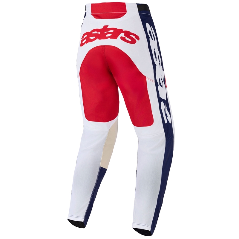 Alpinestars Racer Riway motorcrossbroek wit-blauw-rood