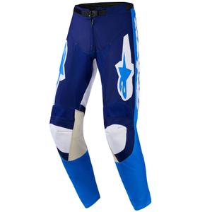 Alpinestars Racer Riway motorcrossbroek blauw-lichtblauw-wit