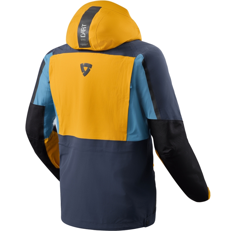 Revit Blackwater 3 H2O motorjas mosterdgeel-blauw