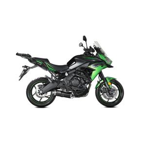 Výfuk kompletní 2x1 STORM OVAL černá