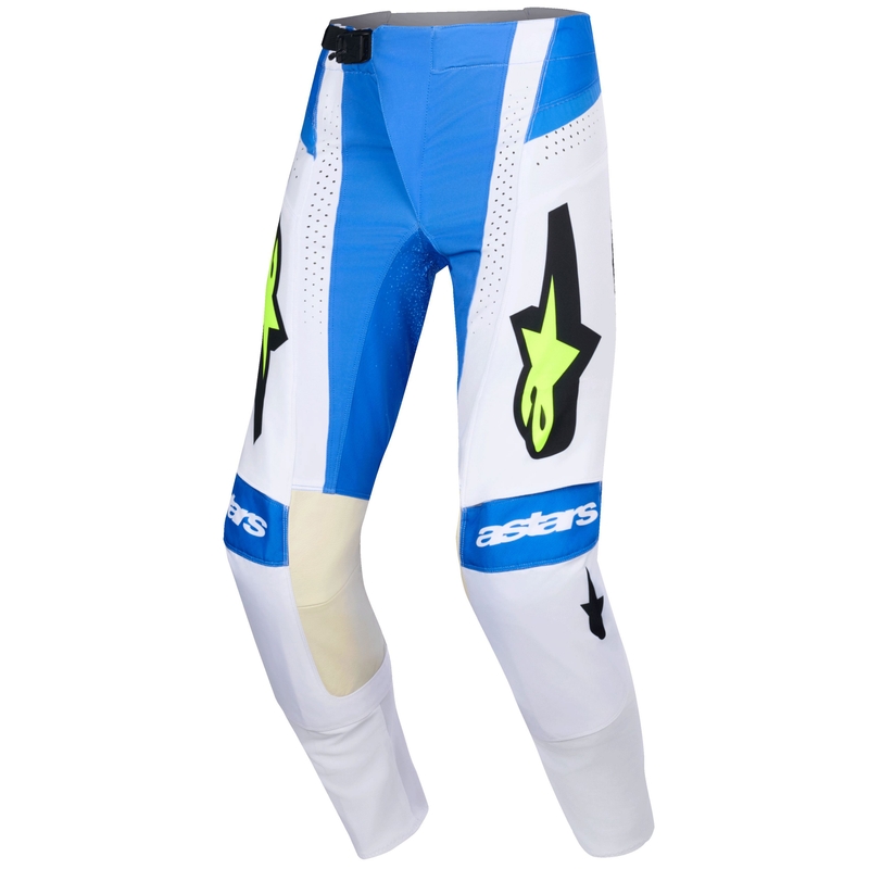 Alpinestars Techstar Knif motorcrossbroek blauw-zwart-fluo geel