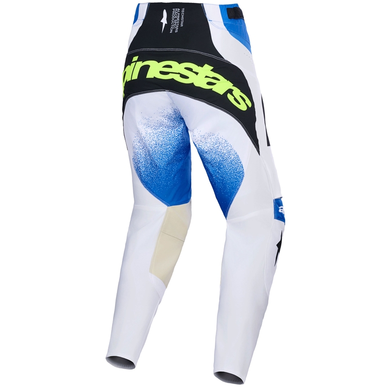 Alpinestars Techstar Knif motorcrossbroek blauw-zwart-fluo geel