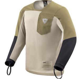 Revit Sierra 2 motorcross shirt zandgroen