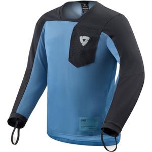 Revit Sierra 2 motorcross shirt blauw-zwart