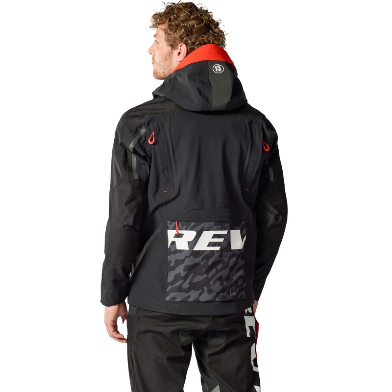 Revit Vision H2O motorjack zwart-rood