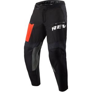 Revit Lejano motorbroek zwart-rood
