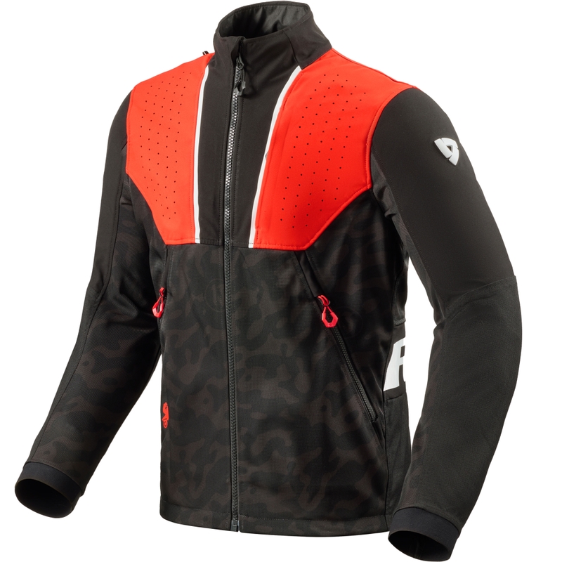 Revit Africa motorjack zwart-rood