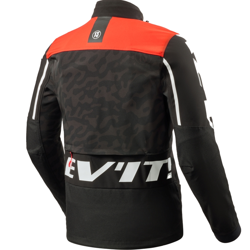 Revit Africa motorjack zwart-rood
