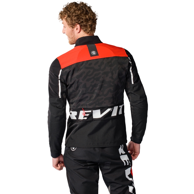 Revit Africa motorjack zwart-rood