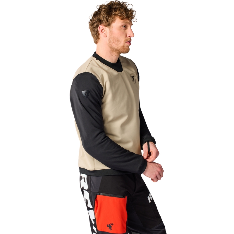 Revit Trazada motorsweatshirt zand