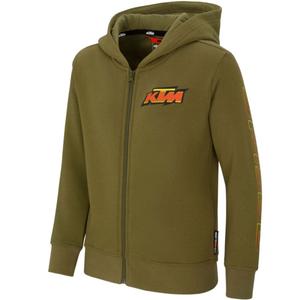 KTM Kids Racing Hoodie kaki