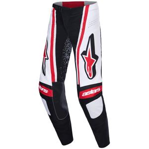 Alpinestars Techstar Nomur motorcrossbroek zwart-wit-rood