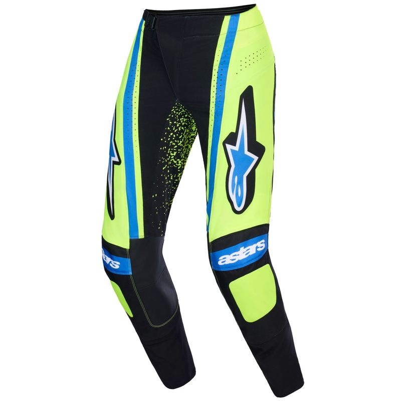 Alpinestars Techstar Nomur crossbroek donkerblauw-fluo geel-blauw