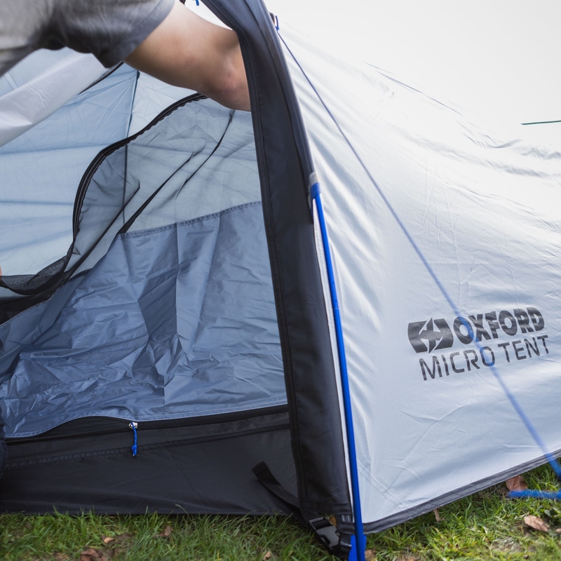 OXFORD tent voor één persoon zilver