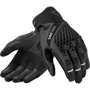 Revit Caliber 2 motorhandschoenen zwart-grijs