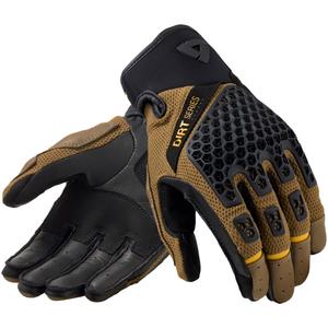 Revit Caliber 2 motorhandschoenen zwartbruin