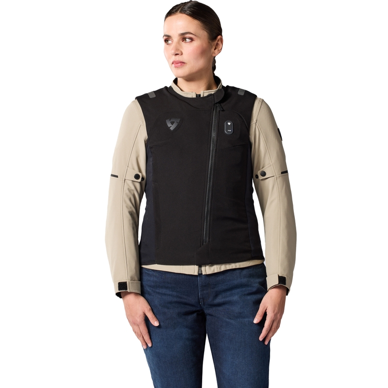 Revit Avertum Street Tech-Air® Dames Motor Airbag Vest Zwart