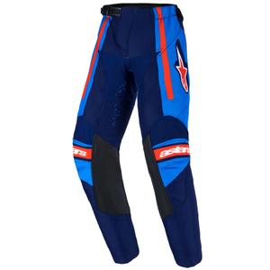 Alpinestars Racer Nomur Kids Motocrossbroek Donkerblauw-Oranje-Zwart