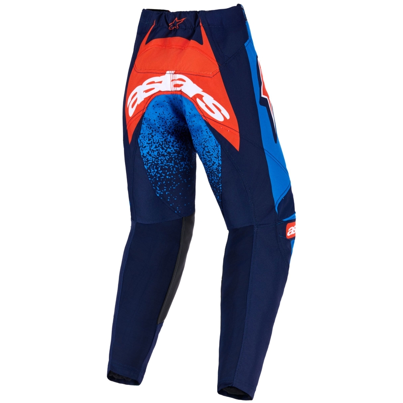 Alpinestars Racer Nomur Kids Motocrossbroek Donkerblauw-Oranje-Zwart