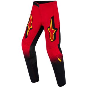 Alpinestars Supertech Scenz Kids Motocrossbroek Rood-Zwart-Geel