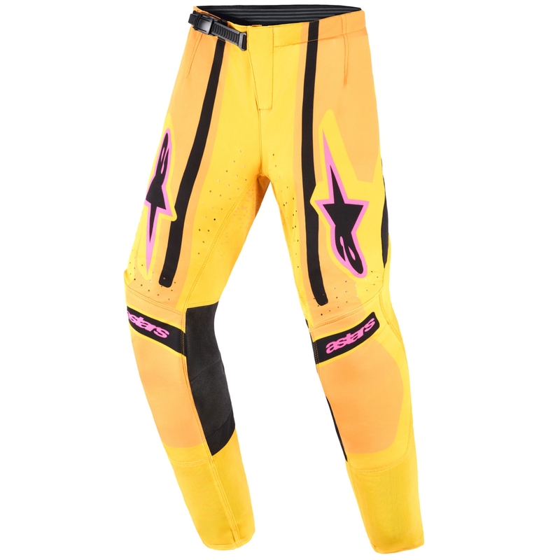 Alpinestars Techstar Nomur Kids Motocrossbroek Oranje-Geel-Roze