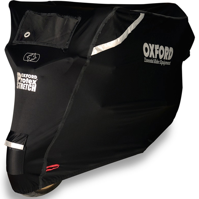 Oxford Protex Stretch Outdoor motorhoes met klimaatmembraan, zwart