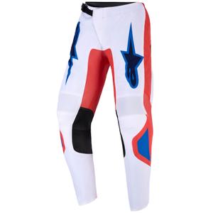 Alpinestars Fluid Grid Kids Motocrossbroek Oranje-Blauw-Wit