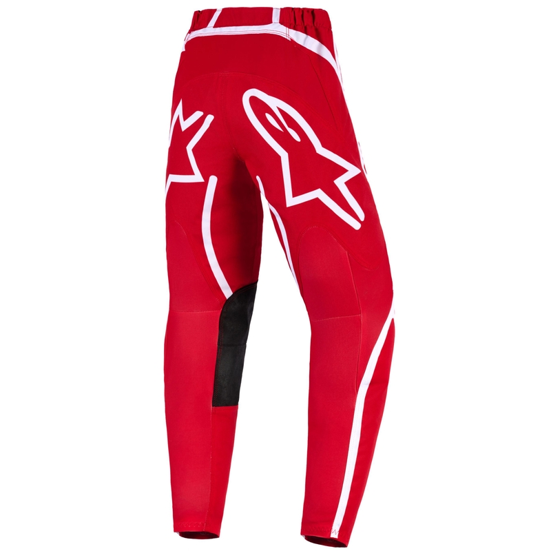Alpinestars Fluid Apex Kids Motocrossbroek Rood-Wit