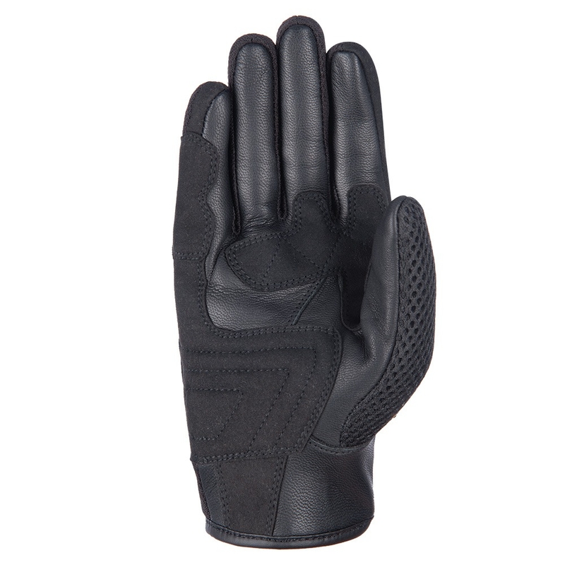 Dames motorhandschoenen Oxford Brisbane zwart-roze