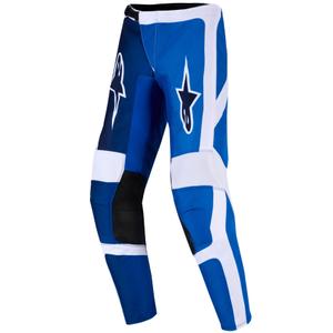 Alpinestars Fluid Portl Kids Motocrossbroek Blauw-Wit